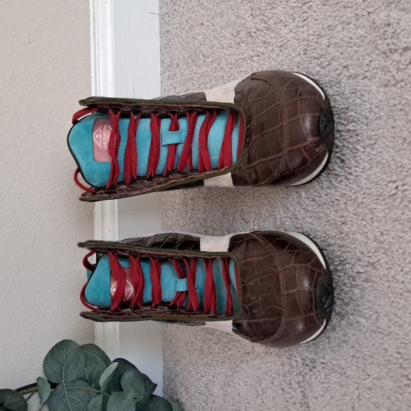 Aliveshoes $B$ CU$TOM RUNNER-BASKET HYBRID By Sacha Raeburn size 7 - Picture 3 of 14